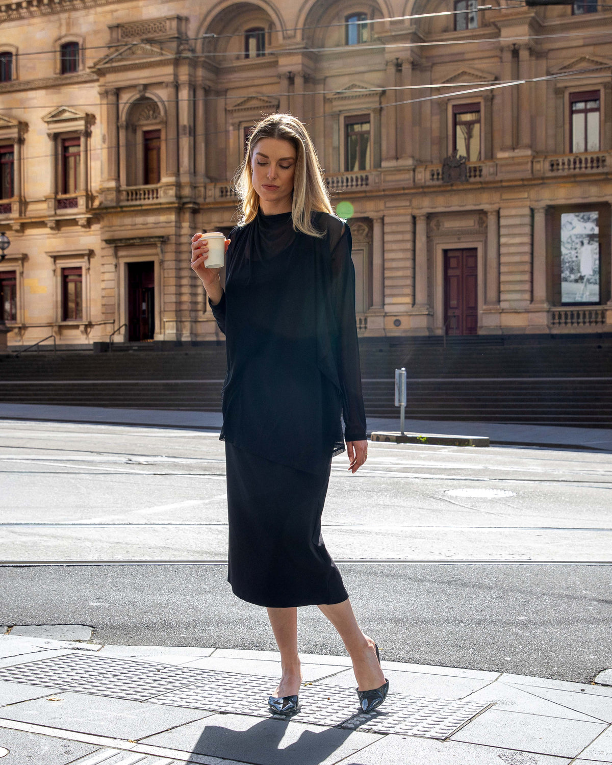 MESH WRAP TOP