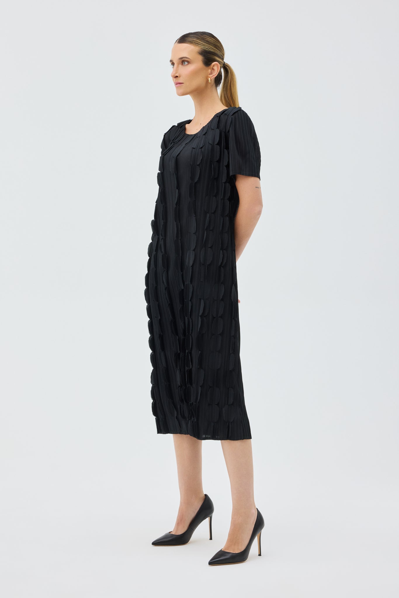 SONOMA PLEATED DRESS