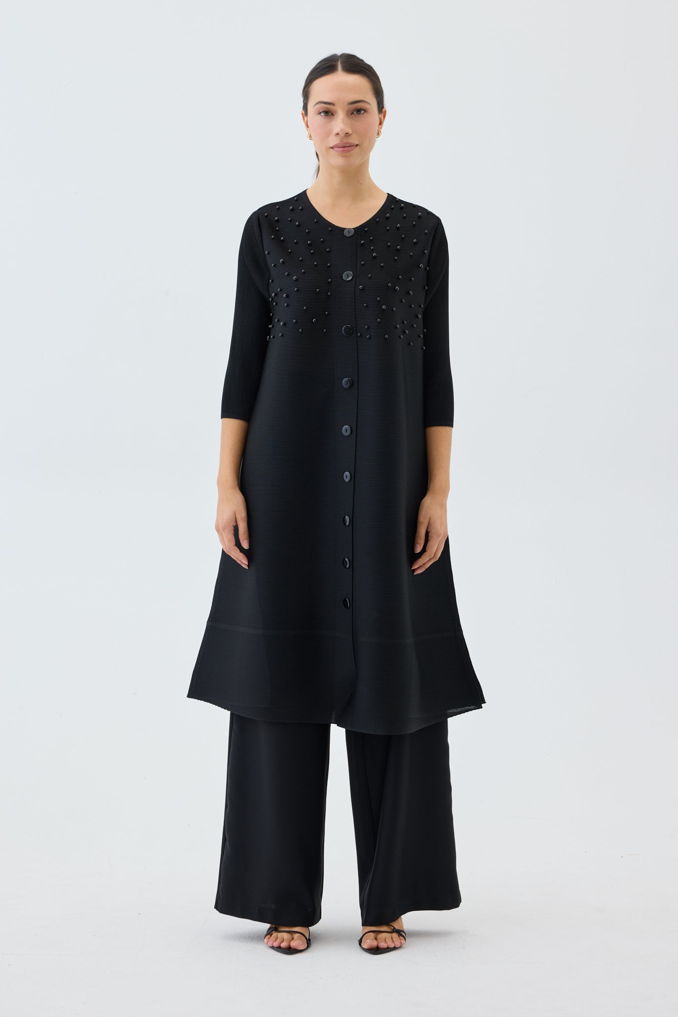 ADORN PLEATED JACKET
