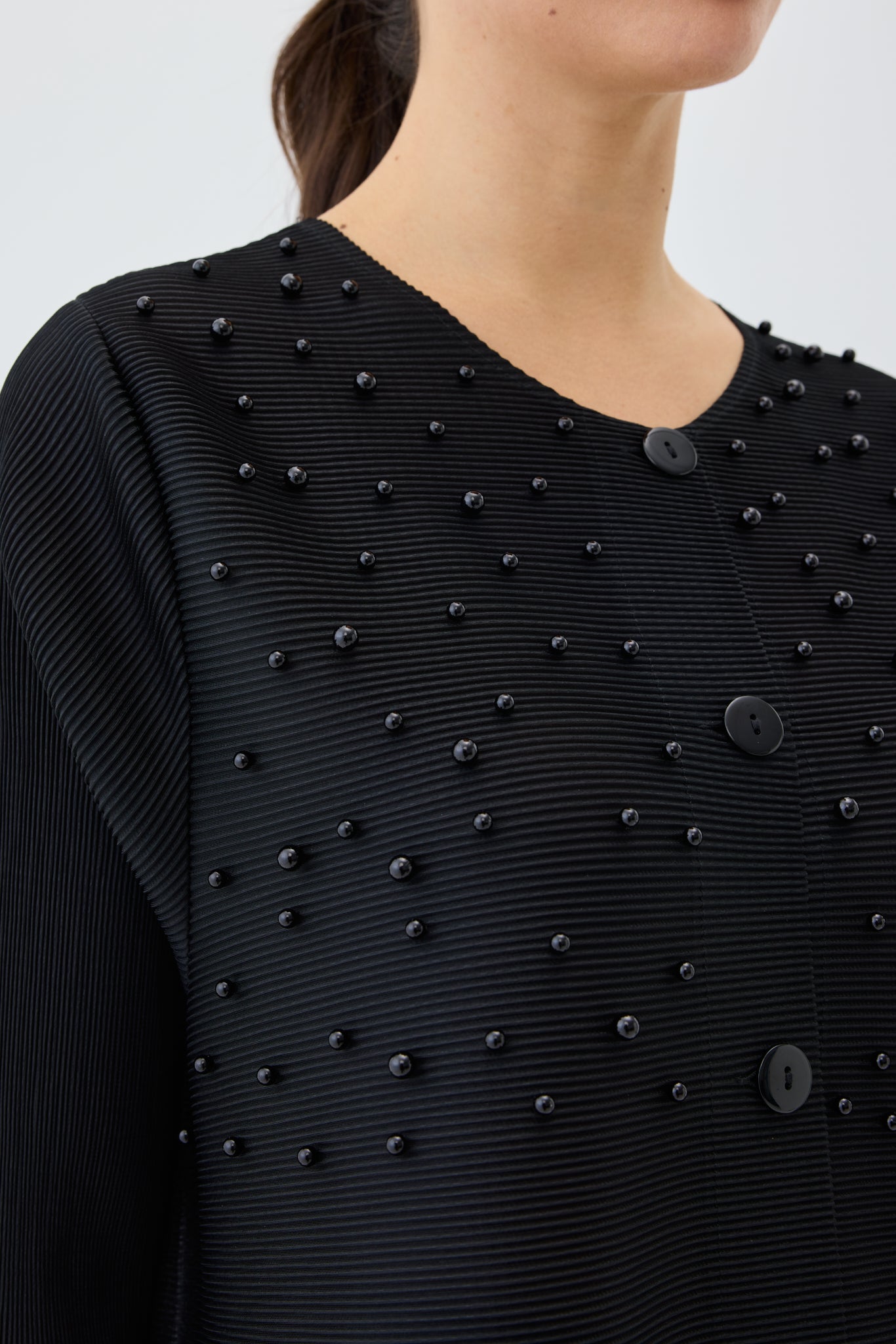 ADORN PLEATED JACKET