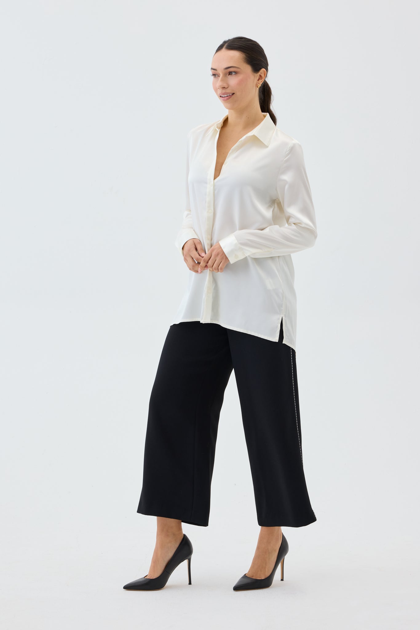 EVER SATIN SHIRT