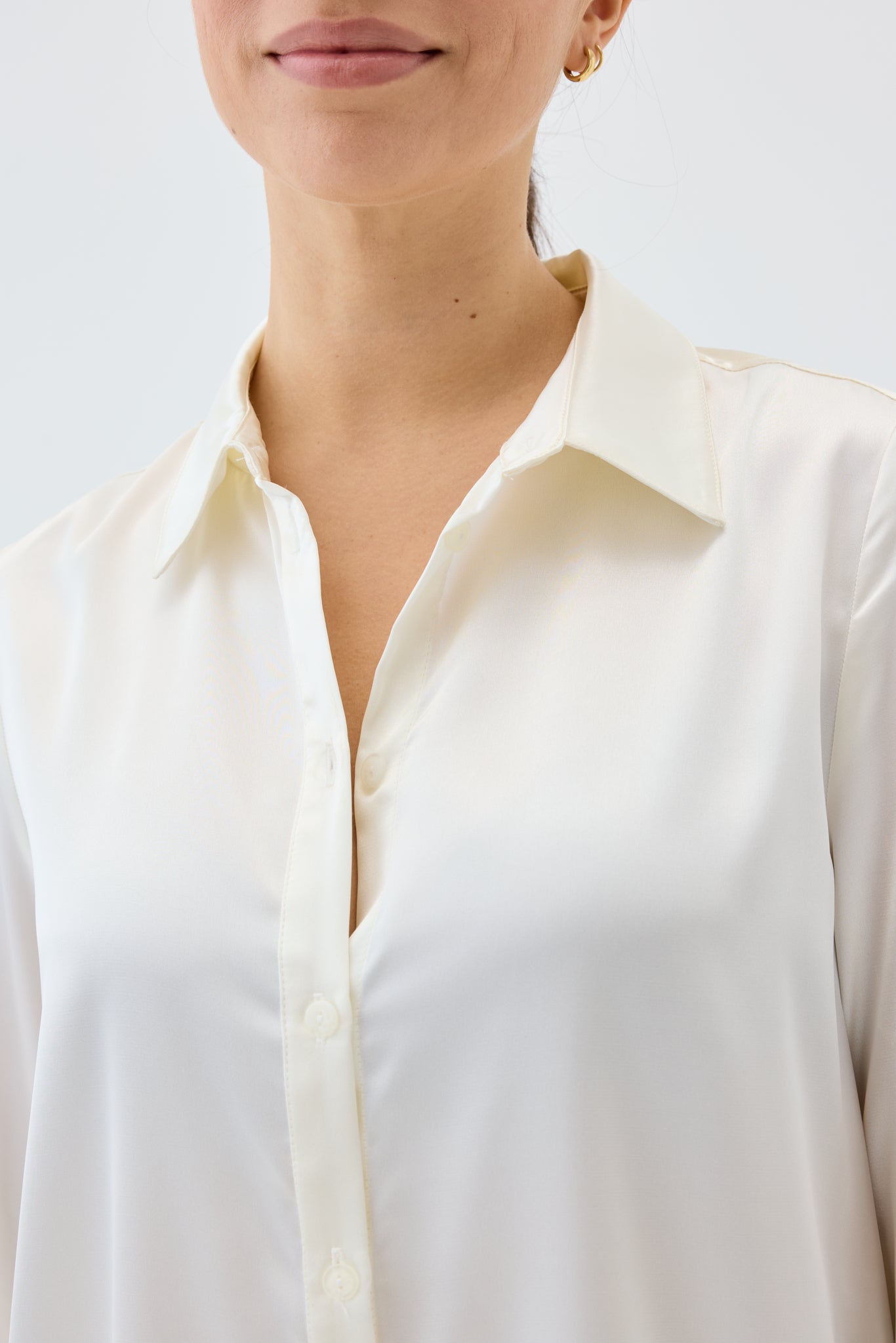 EVER SATIN SHIRT
