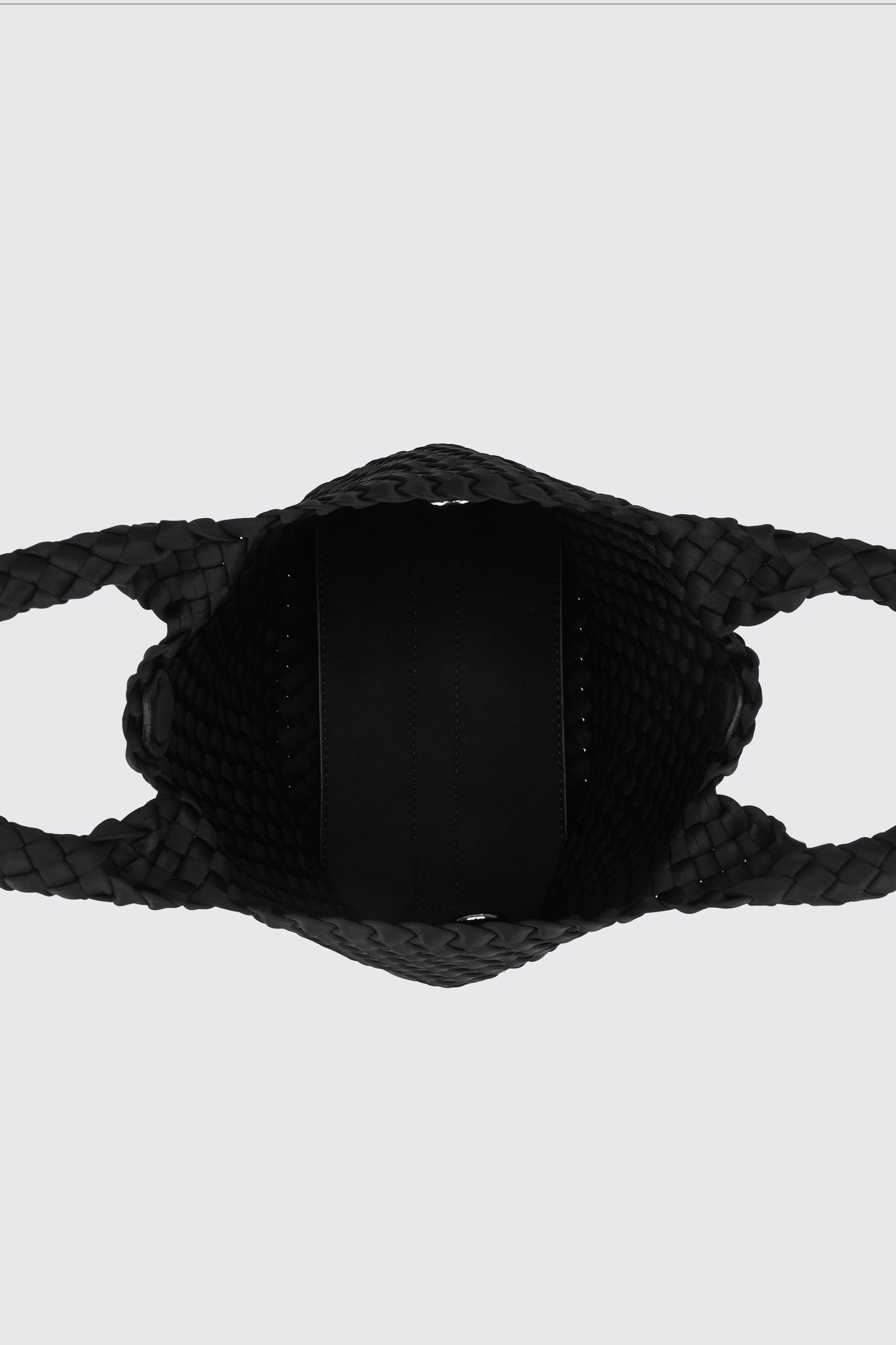 RIVIERA 2 PIECE MINI TOTE BLACK