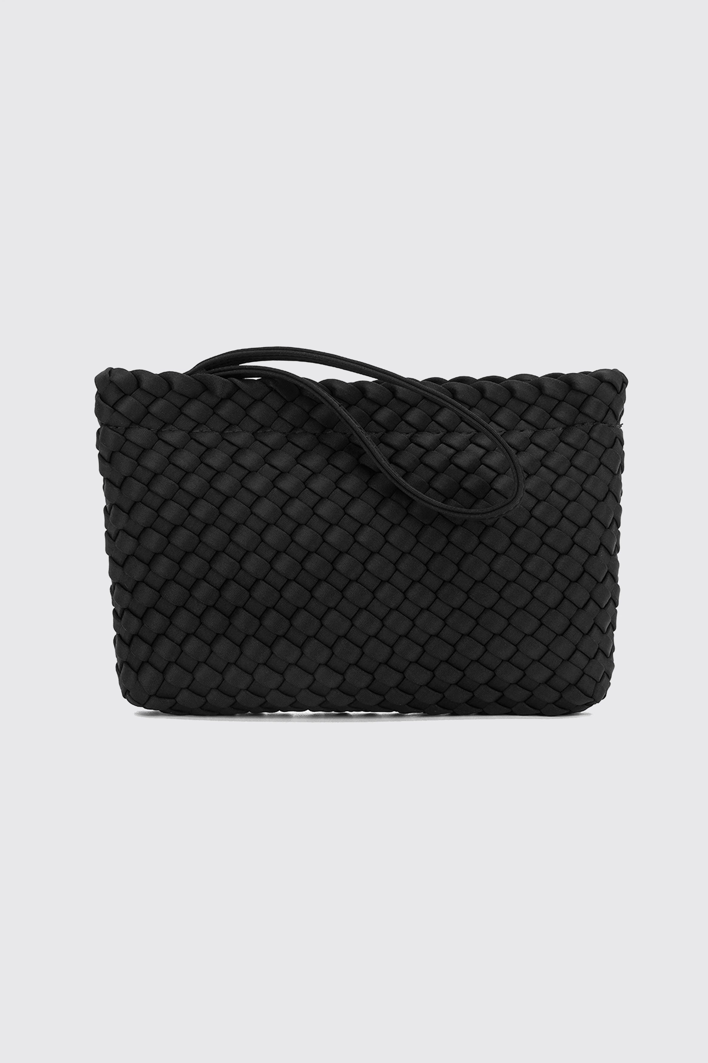 RIVIERA 2 PIECE MINI TOTE BLACK