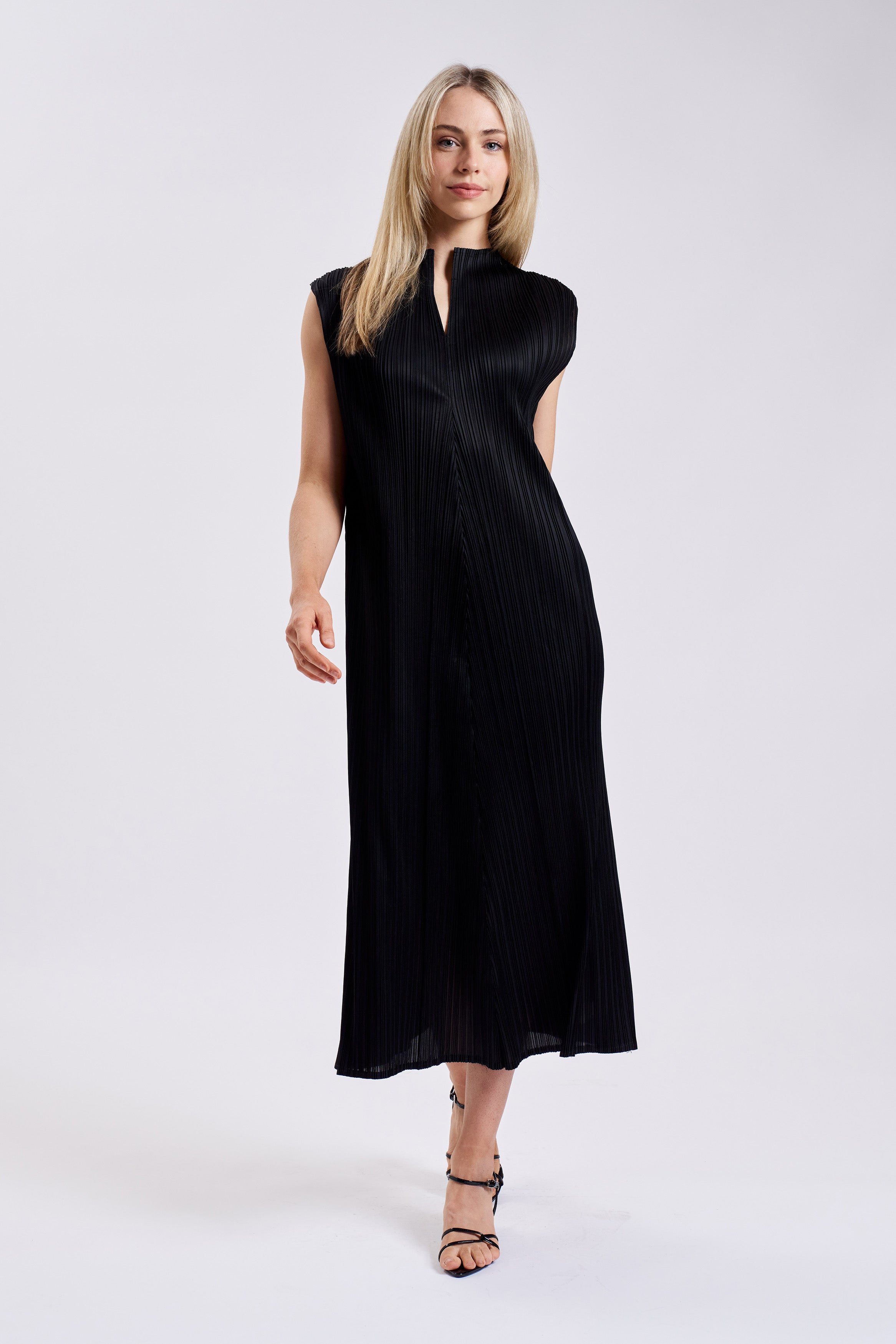 ACCORD PLEATED DRESS