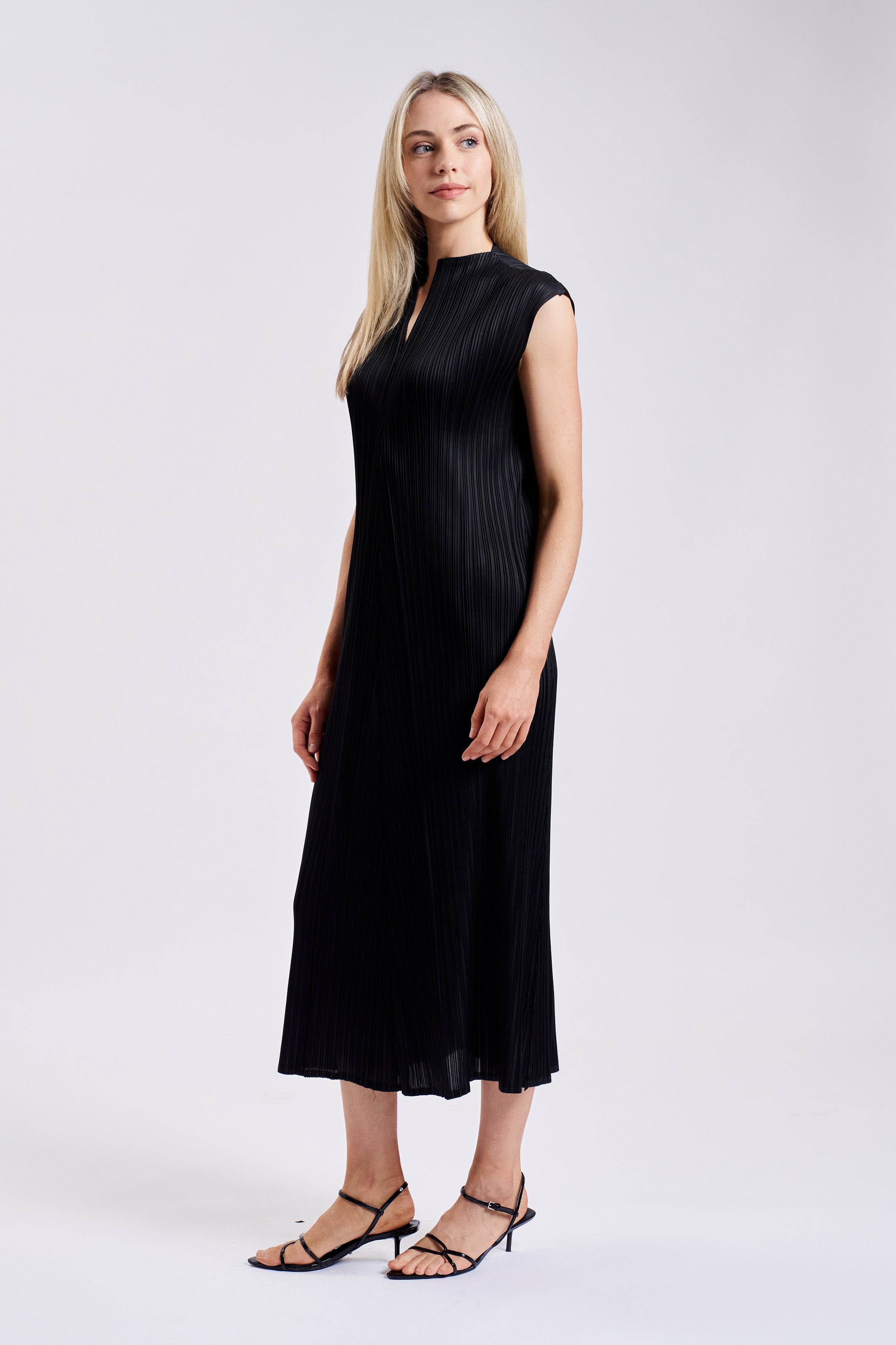 ACCORD PLEATED DRESS