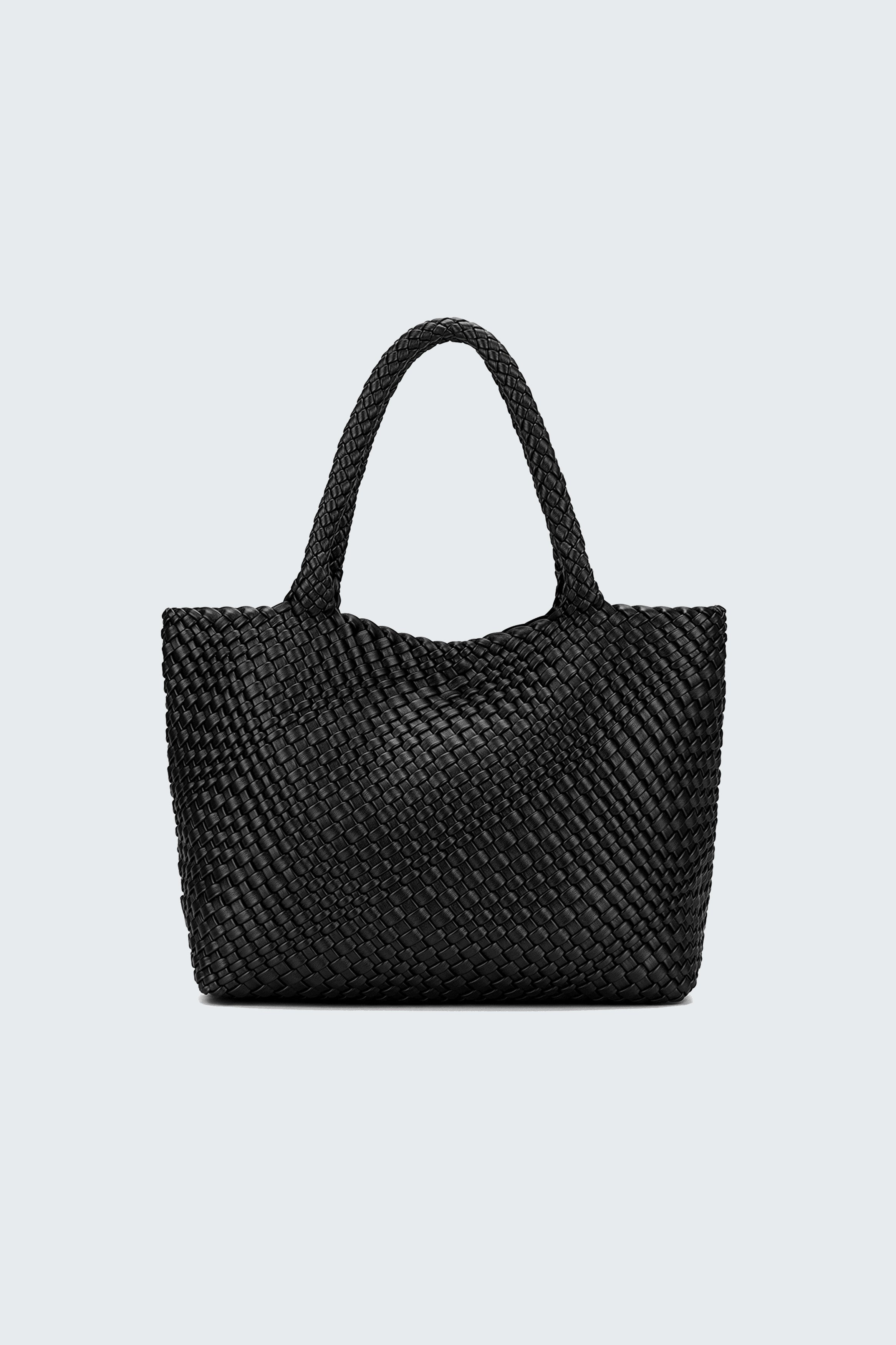 ST MORITZ 2 PIECE WOVEN BAG BLACK