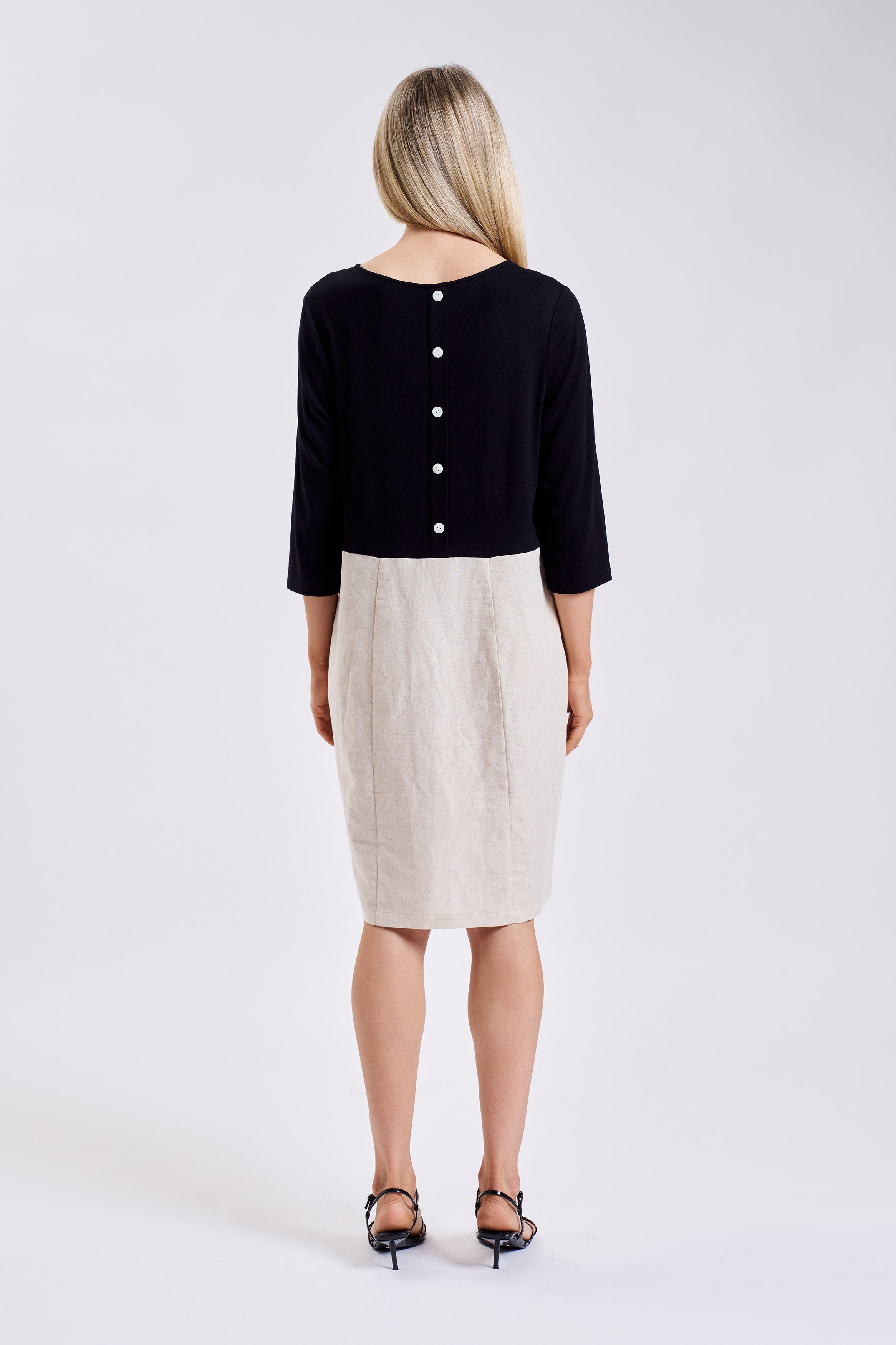 RIFT LINEN DRESS