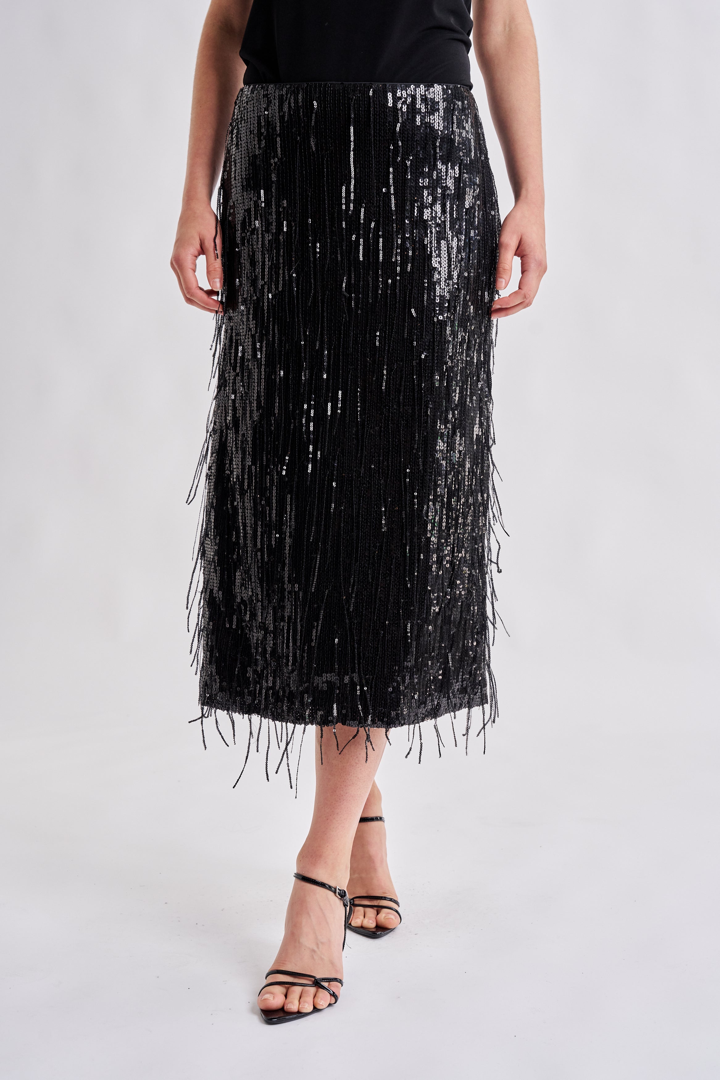 NIGHTFALL SEQUIN SKIRT