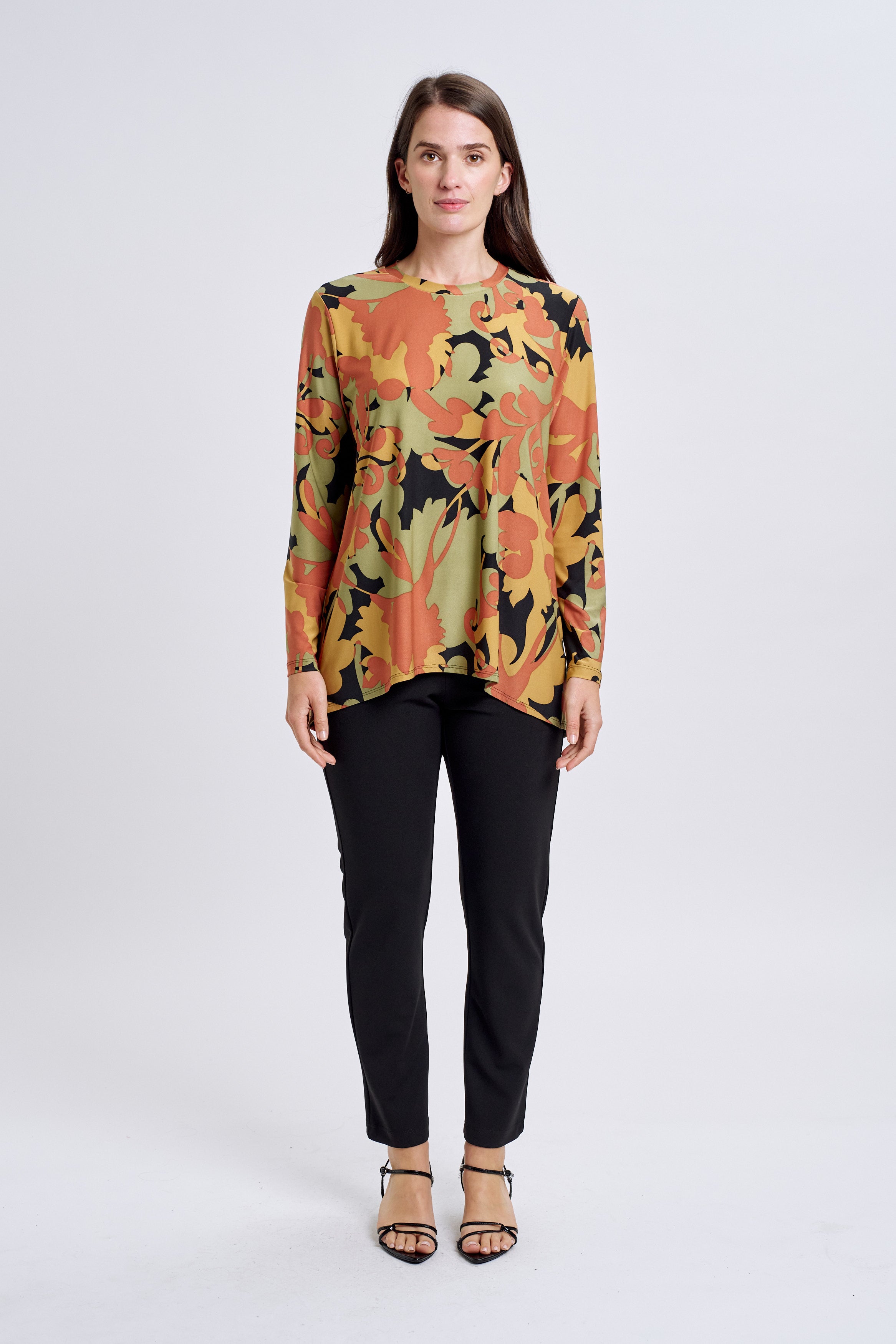 AMBER L/S SWING TOP