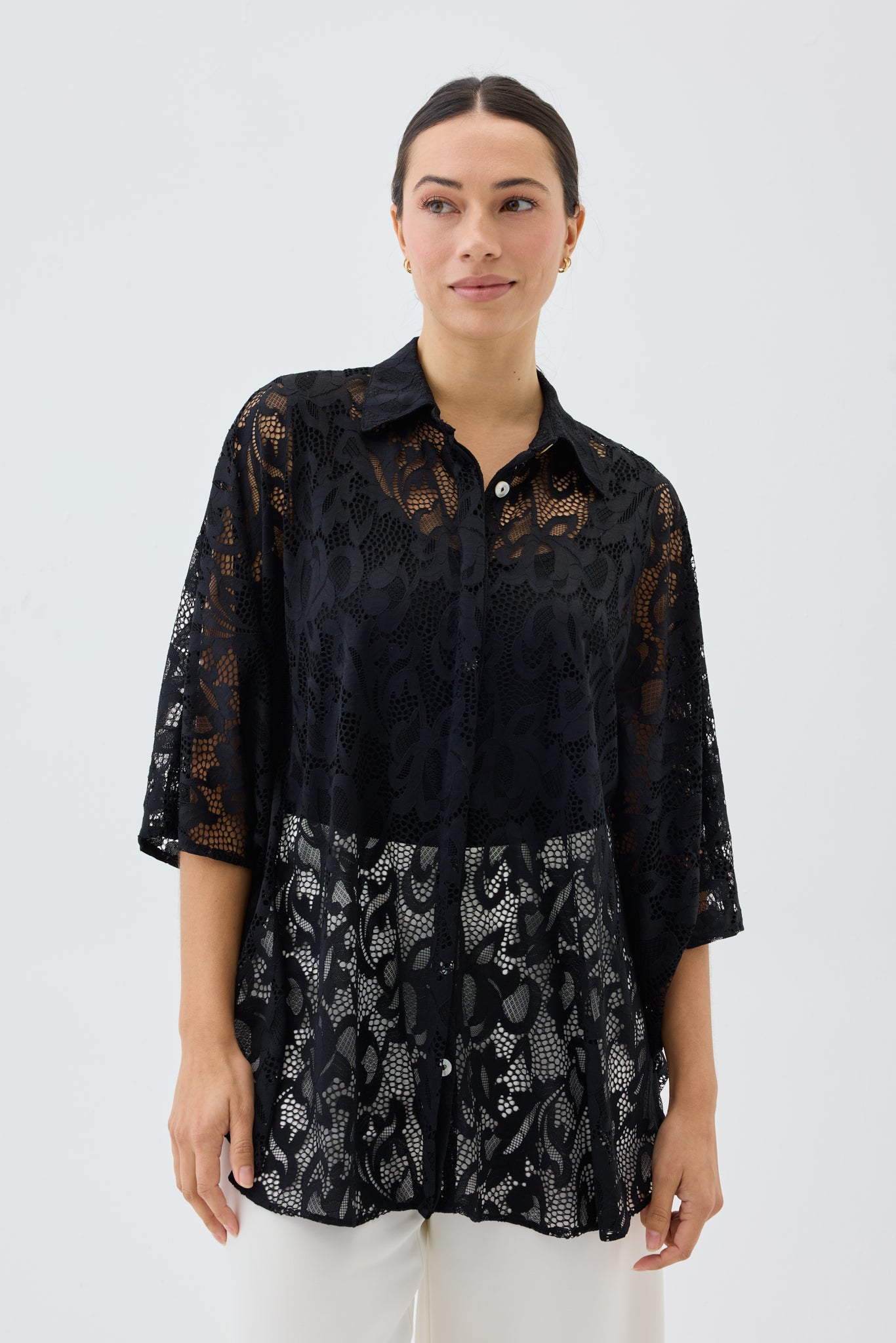 MAIA LACE SHIRT
