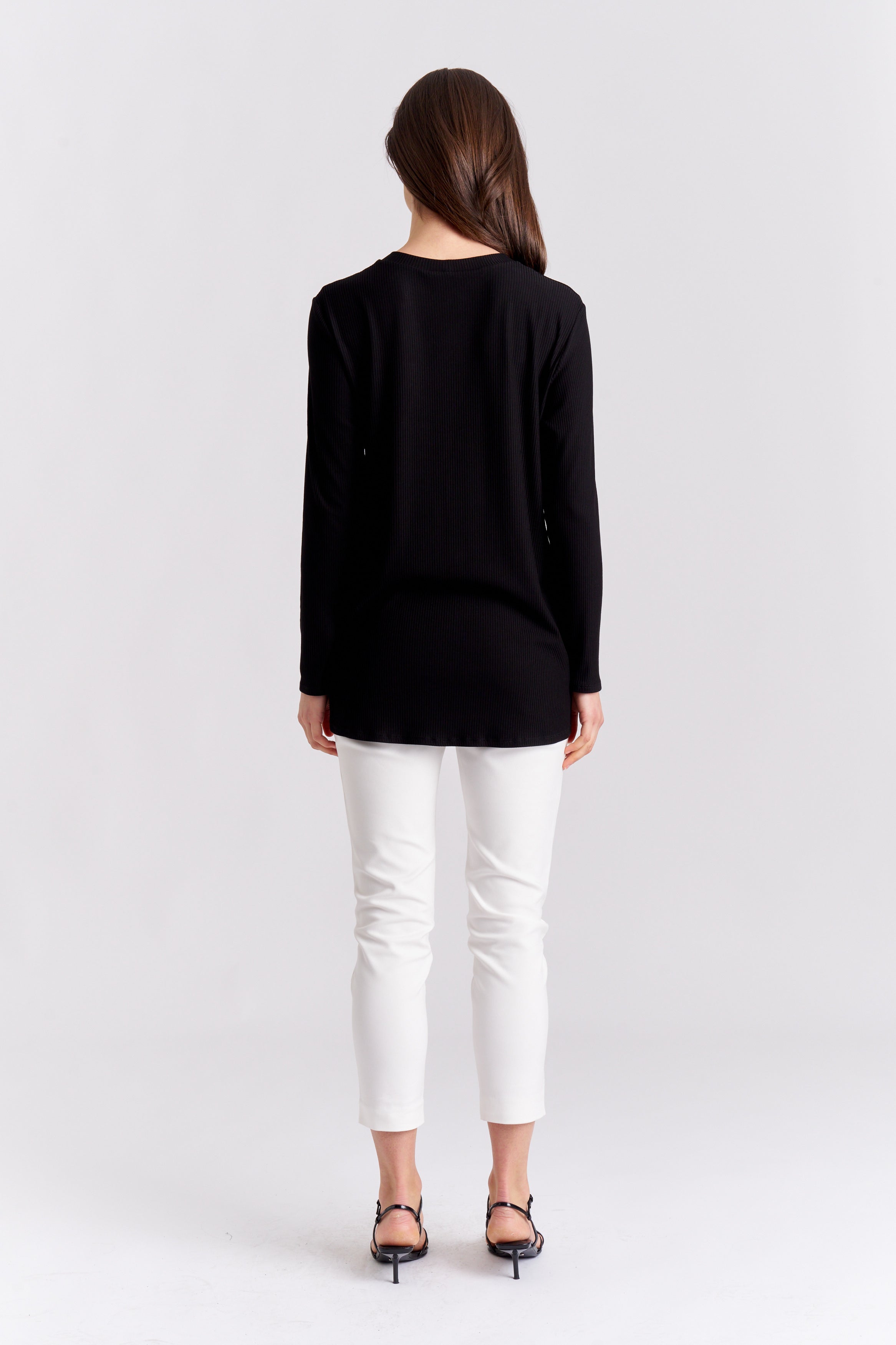 L/S RIB SWING TOP