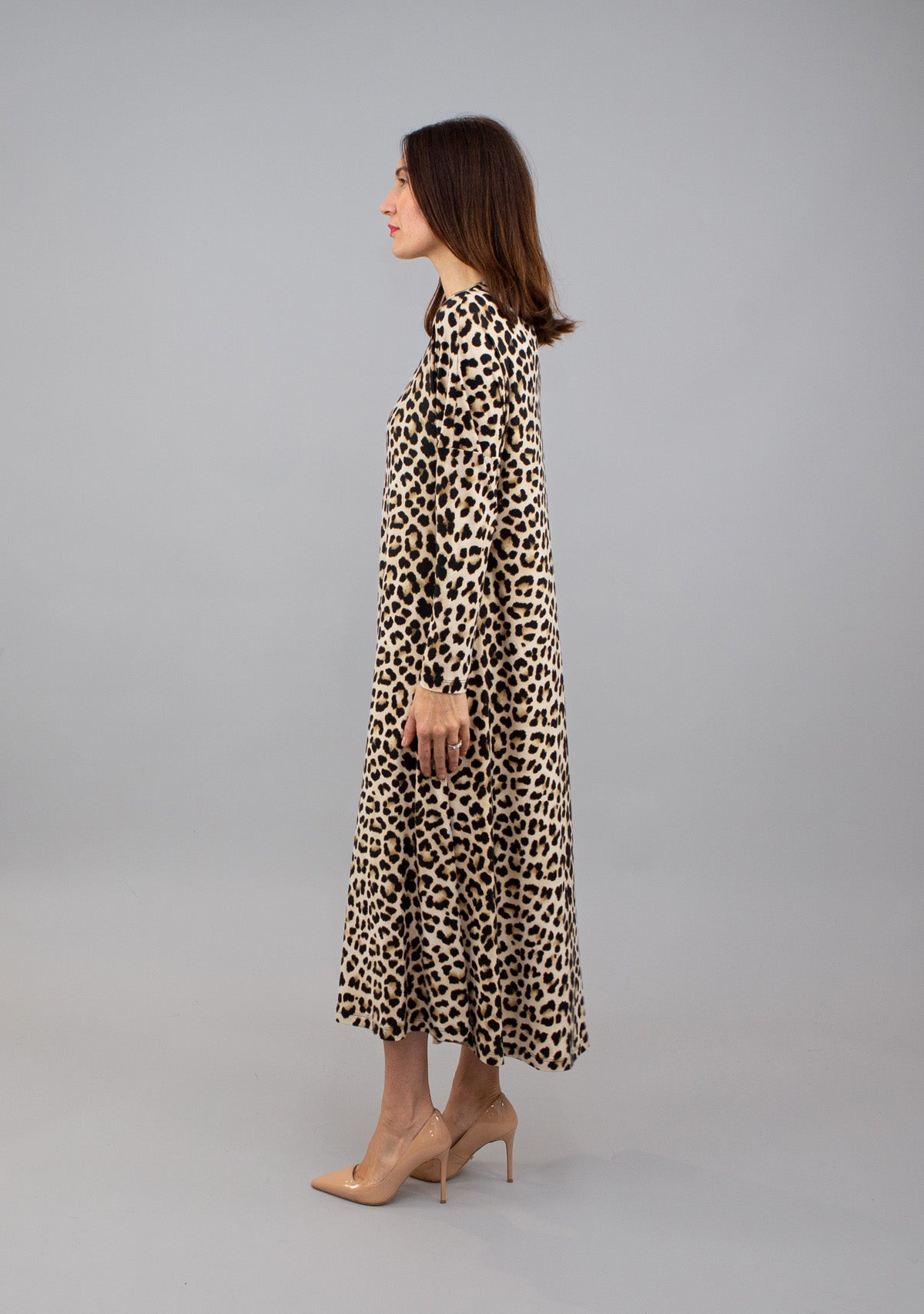 SAFARI L/S KERRI DRESS
