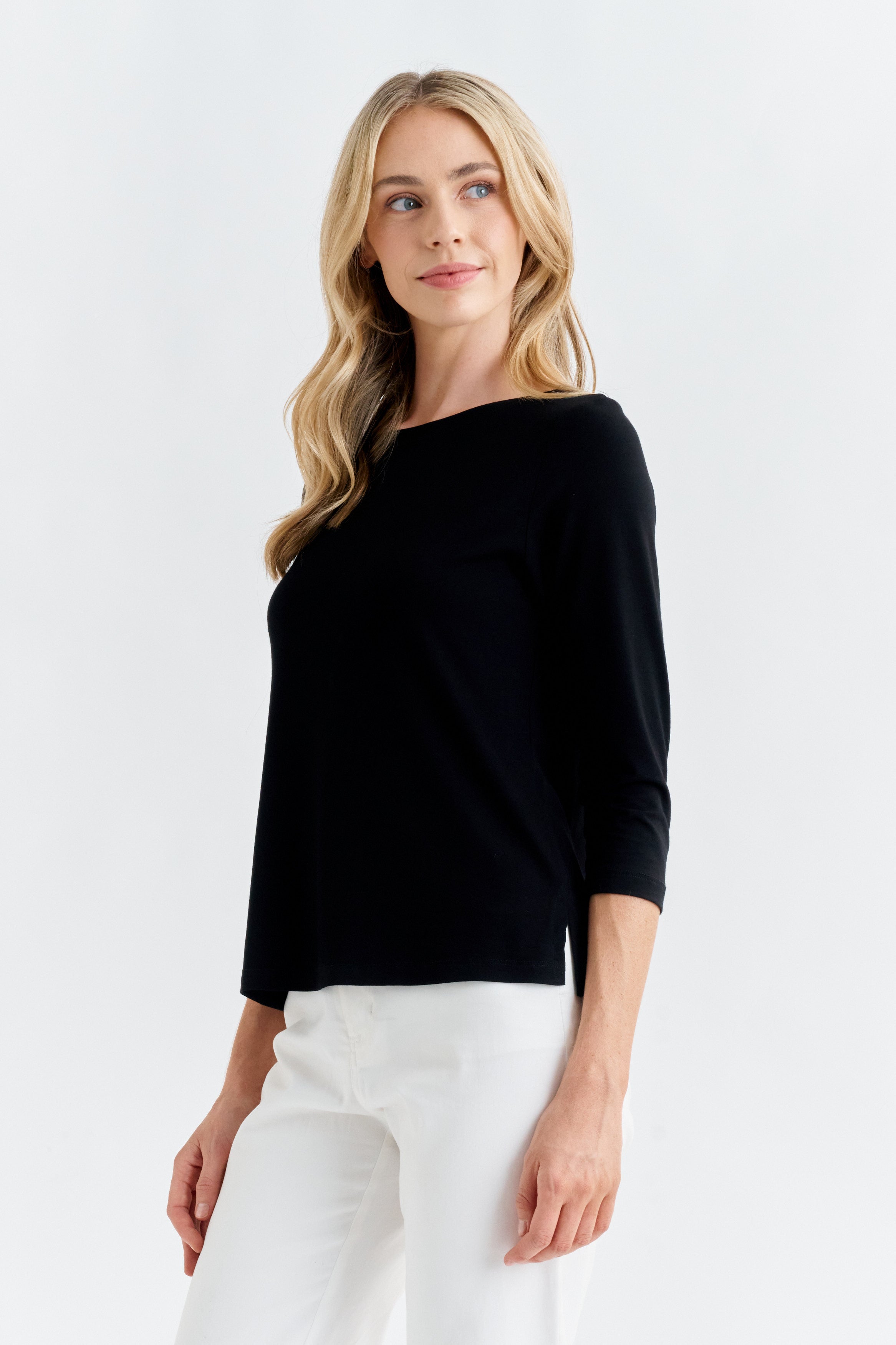 FRENCH BOATNECK TOP