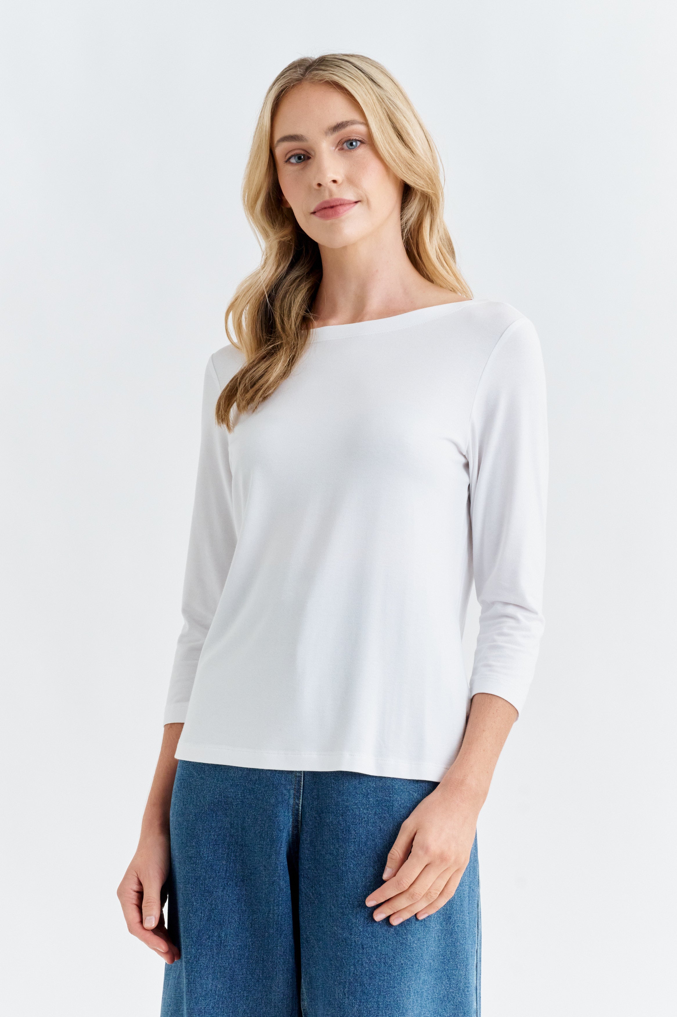 FRENCH BOATNECK TOP