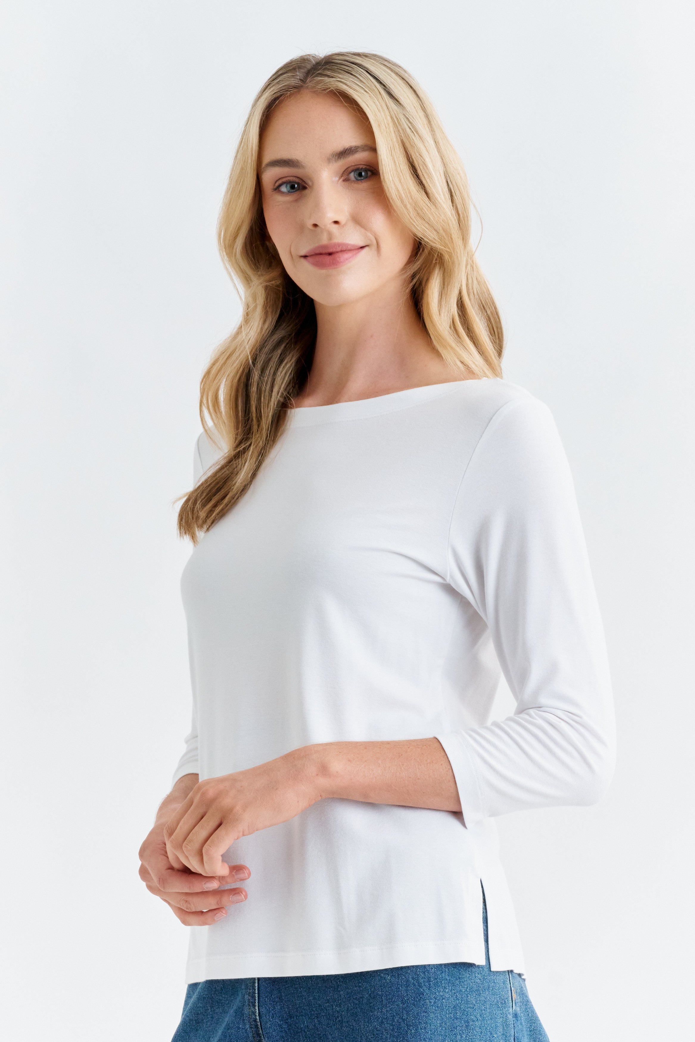 FRENCH BOATNECK TOP