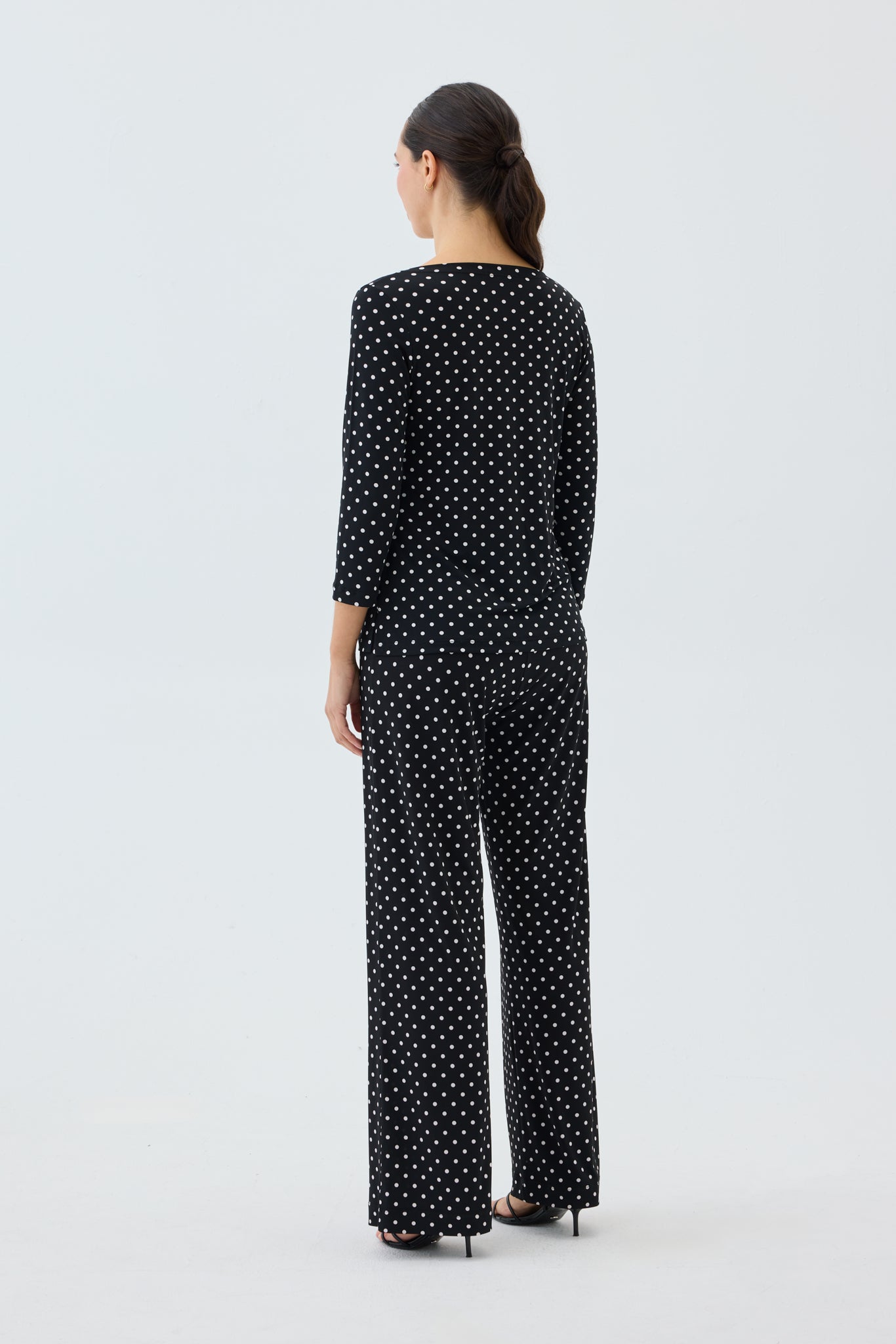 POLKA DOT BOATNECK