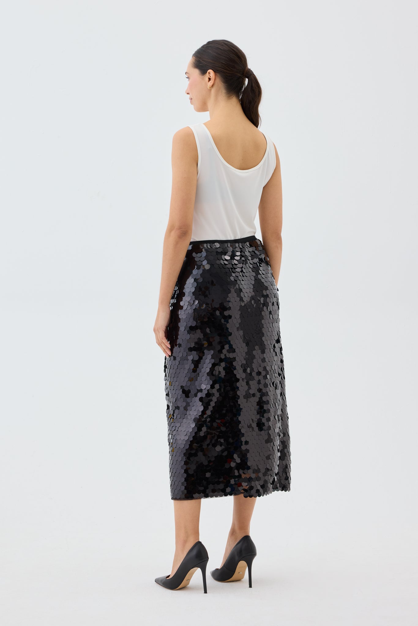 GLOSS SEQUIN SKIRT