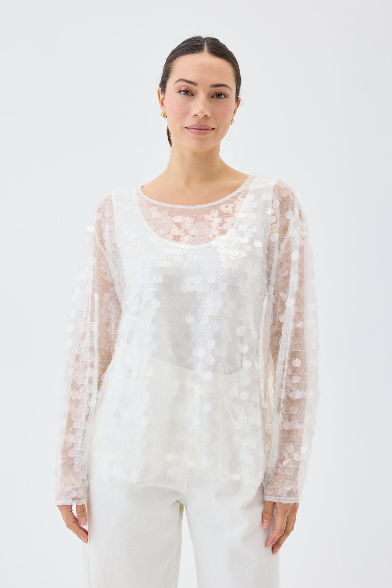 GLOSS SEQUIN TOP