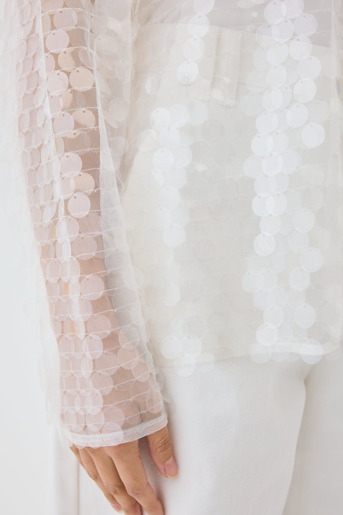 GLOSS SEQUIN TOP